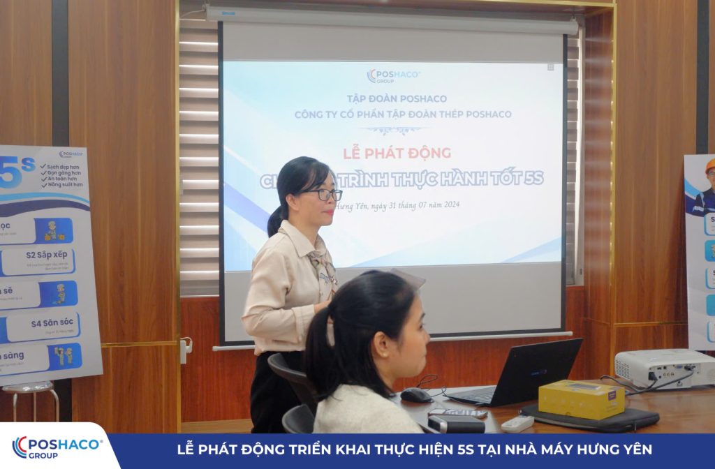 MC triển khai lễ phát động thực hiện 5S tại nhà máy Hưng Yên