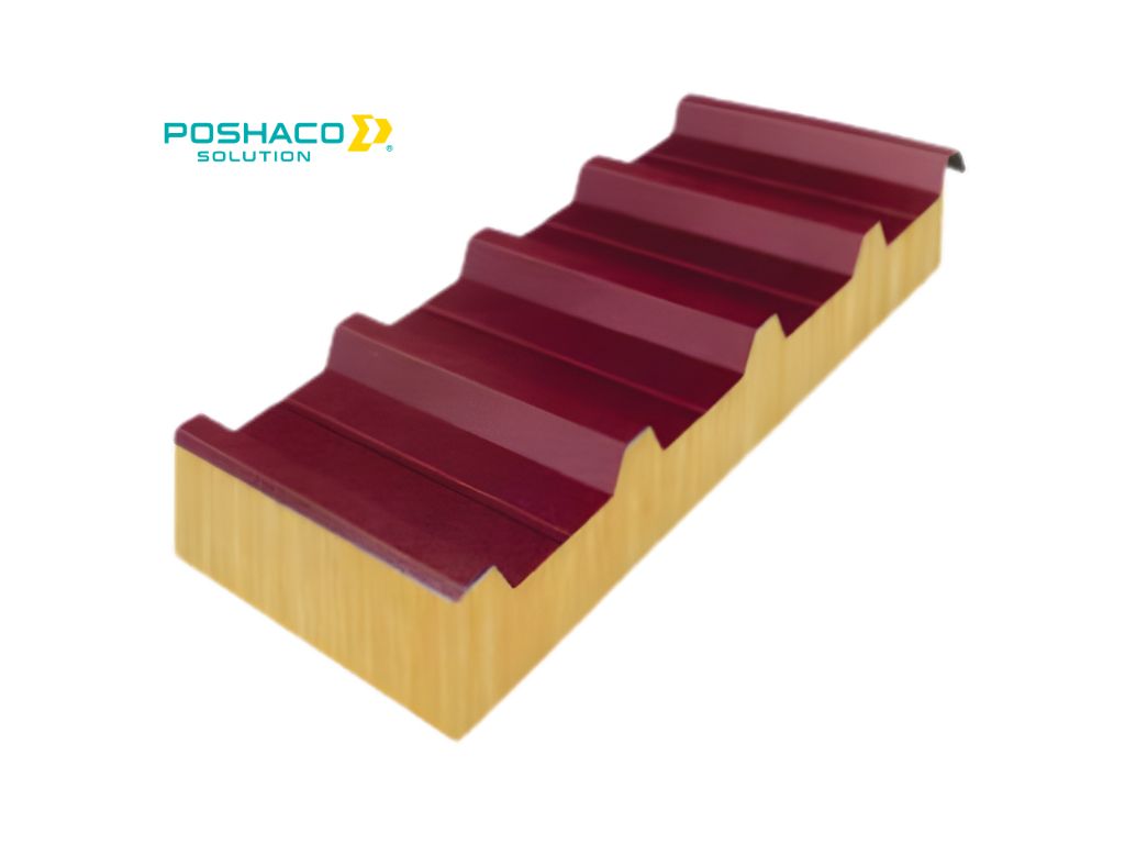 Panel Bông thủy tinh – Mái